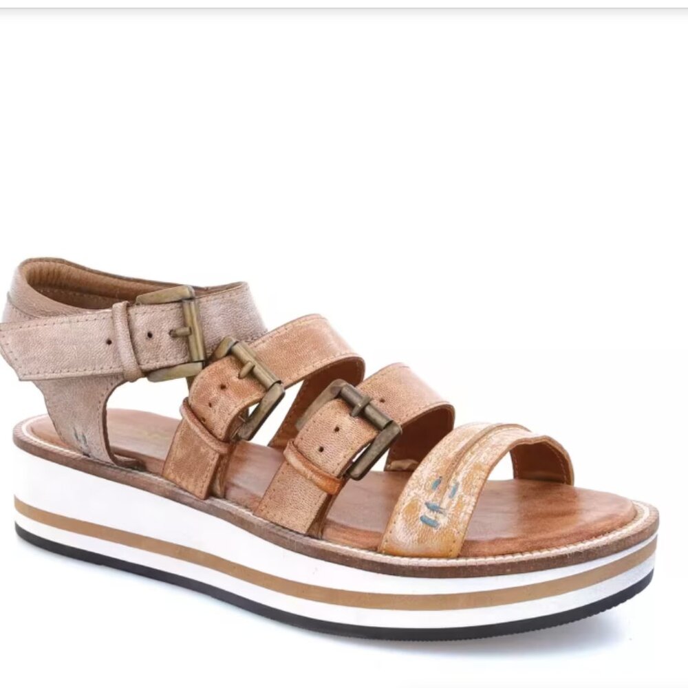 NEW Bed Stu Jude Sandals Leather For Women 3J7 - Picture 5 of 5